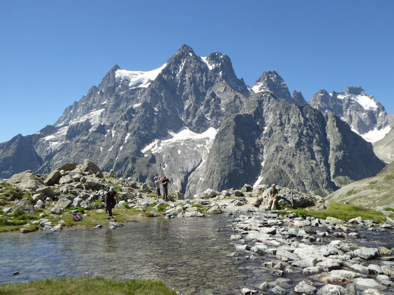 Mont Pelvoux, on the way to the Ecrins Hut